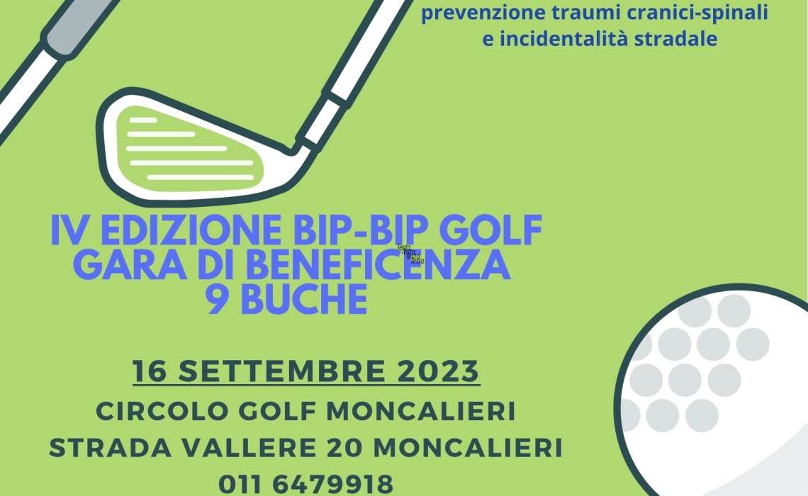 EVENTO: PREVENZIONE E MUSICA “MONCALIERI GOLF CLUB“ TORINO (16/09/2023)